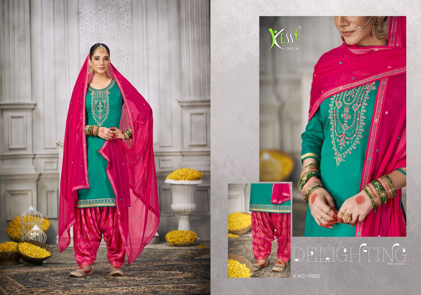 Kessi Shangar By Patiala House 22 Punjabi Dress Material Catalog

